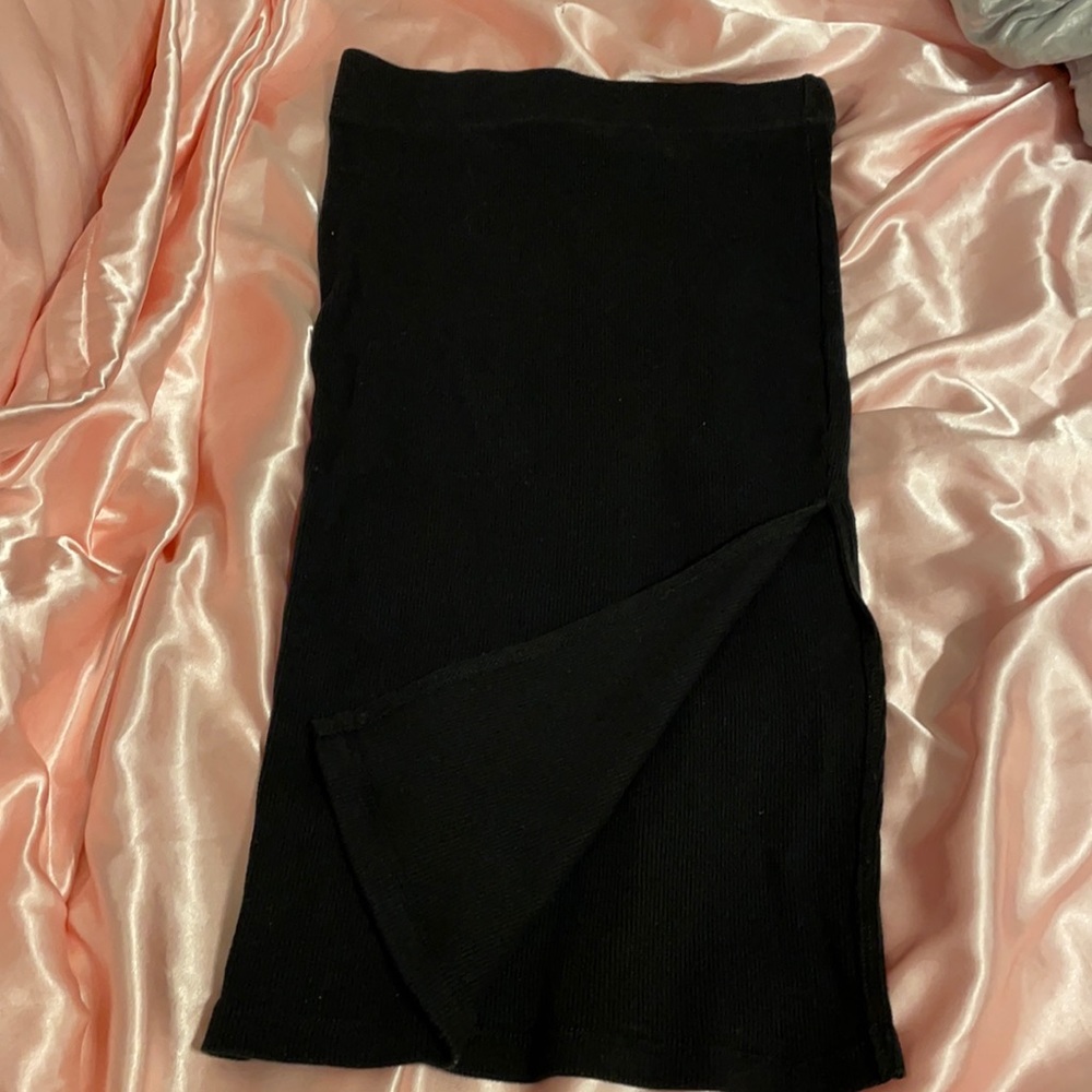 Forever 21 slit hem pencil skirt size Medium